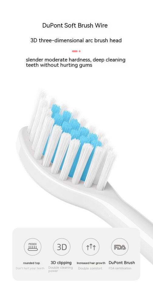 Rechargeable Electric Toothbrush – 5 Modes & Waterproof - Image 2