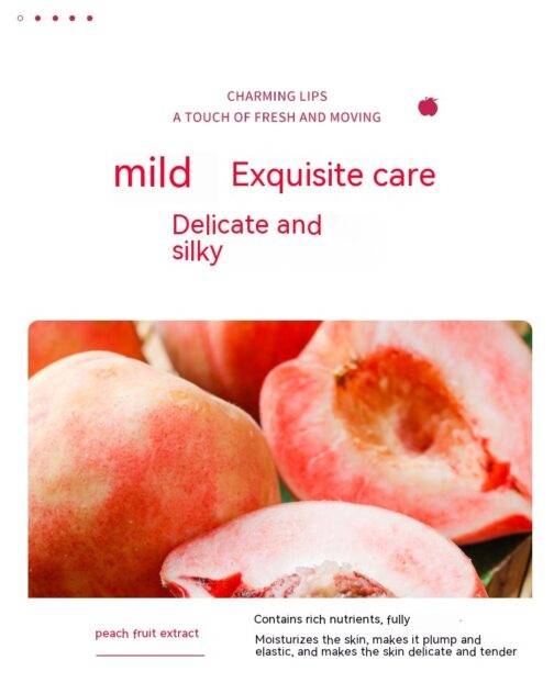 Peach Lactic Acid Bacteria Vitamin E Body Lotion – Moisturizing & Mild - Image 9