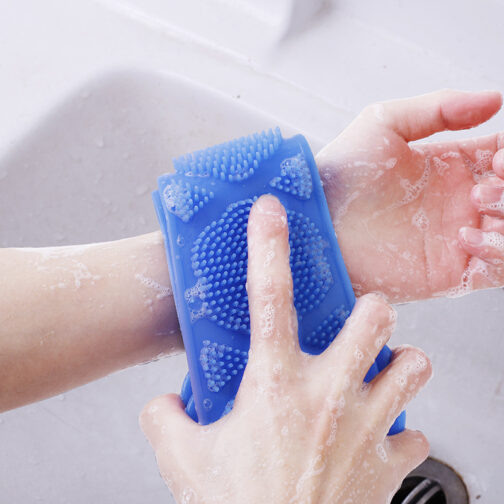 Silicone Exfoliating Back Towel – Deep Cleansing & Massage for Smooth Skin