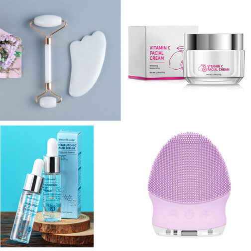 Hyaluronic Acid Face Serum Anti-Aging Shrink Pore Whitening Moisturizing Face Cream Dry Skin Care - Image 3