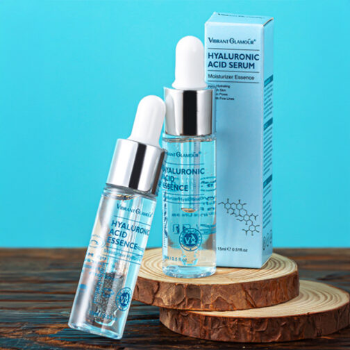Hyaluronic Acid Face Serum Anti-Aging Shrink Pore Whitening Moisturizing Face Cream Dry Skin Care - Image 4