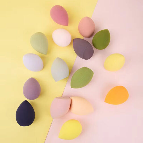 Makeup Blender Cosmetic Puff – 7-Piece Set, Wet & Dry Dual Use, Non-Latex (60x42mm) - Image 10