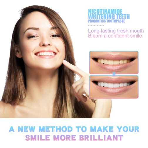 Clean Oral Odor White Care Toothpaste – Whitening & Fresh Breath - Image 3