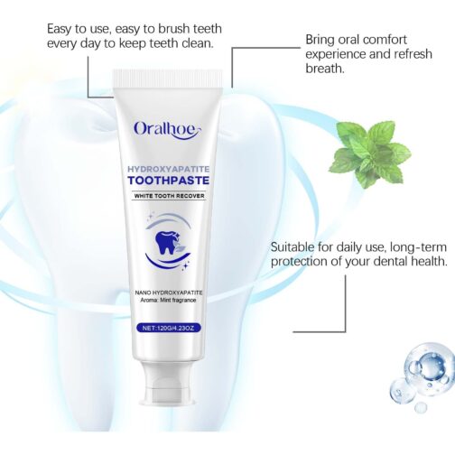 Mint Bright White Toothpaste – Oral Cleaning & Teeth Whitening - Image 3