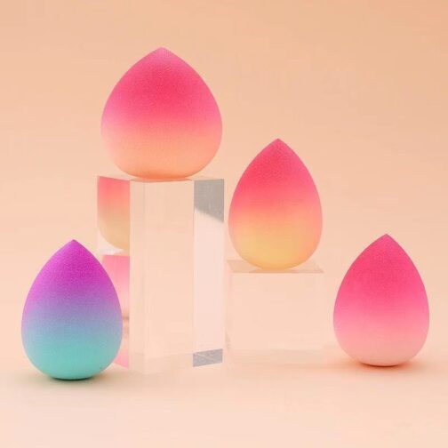 Peach Makeup Egg – Super Soft Air Cushion Beauty Sponge - Image 3