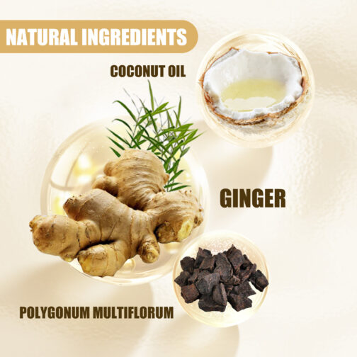 Ginger Strong Hair Nourishing Shampoo – Prevent Hair Loss & Repair Damaged Hair (100ml) - Image 3