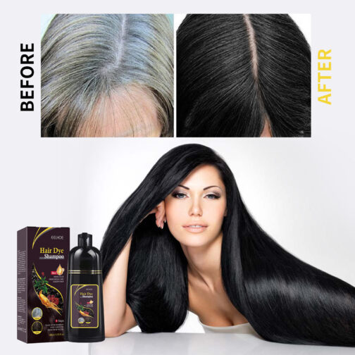 Polygonum Multiflorum Black Repair Soft Shampoo – Moisturizing & Nourishing for Healthy Hair - Image 2