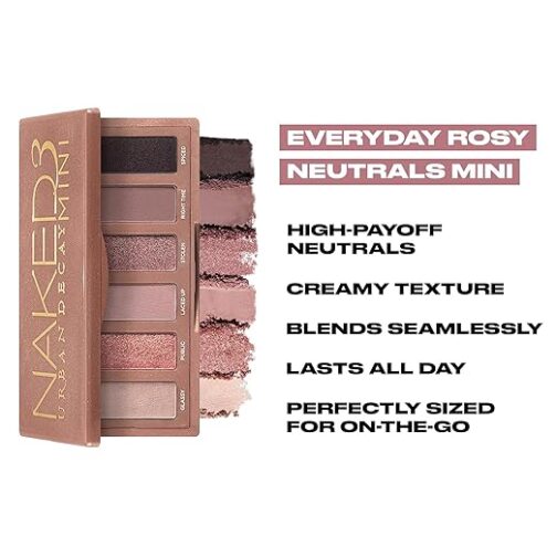 URBAN DECAY Naked 3 Palette – Rosy Nudes, Vegan - Image 2
