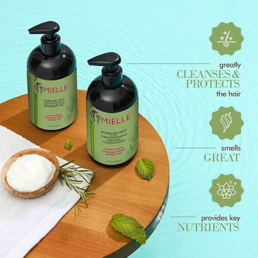 Mielle Rosemary Shampoo – Biotin for Strong Hair - Image 4